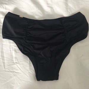 High waisted bathing suit bottoms